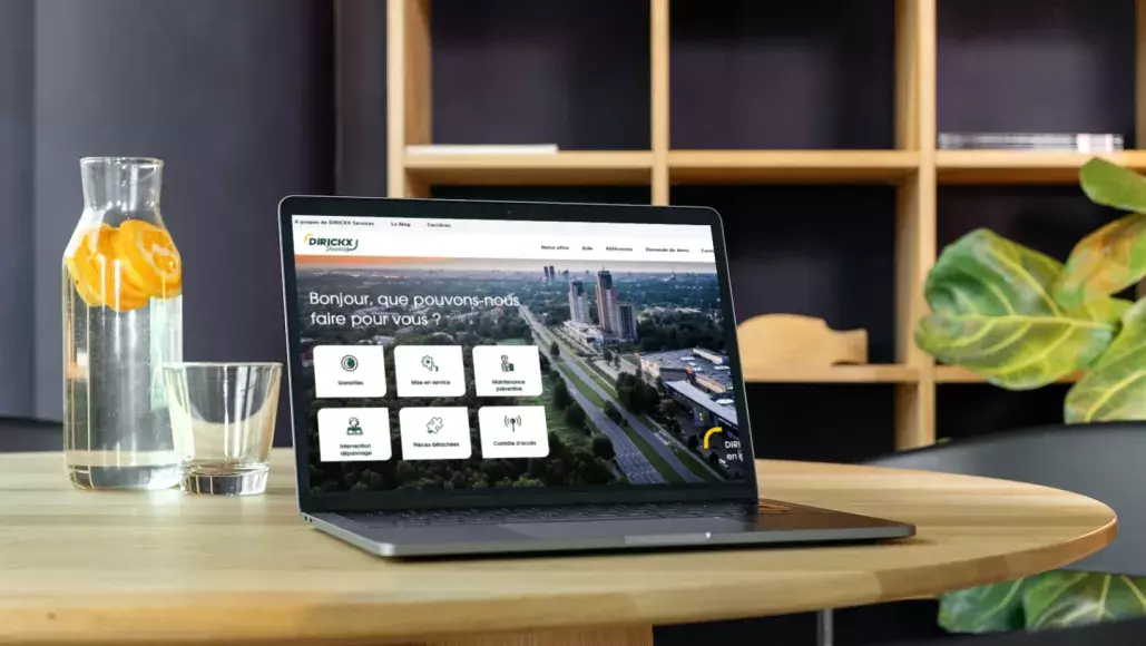 Découvrez le site internet DIRICKX Services !